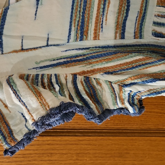 Anthropologie THML Can't Resist Cotton Criss Cross Neck Mini Dress sz.S - Picture 3 of 11